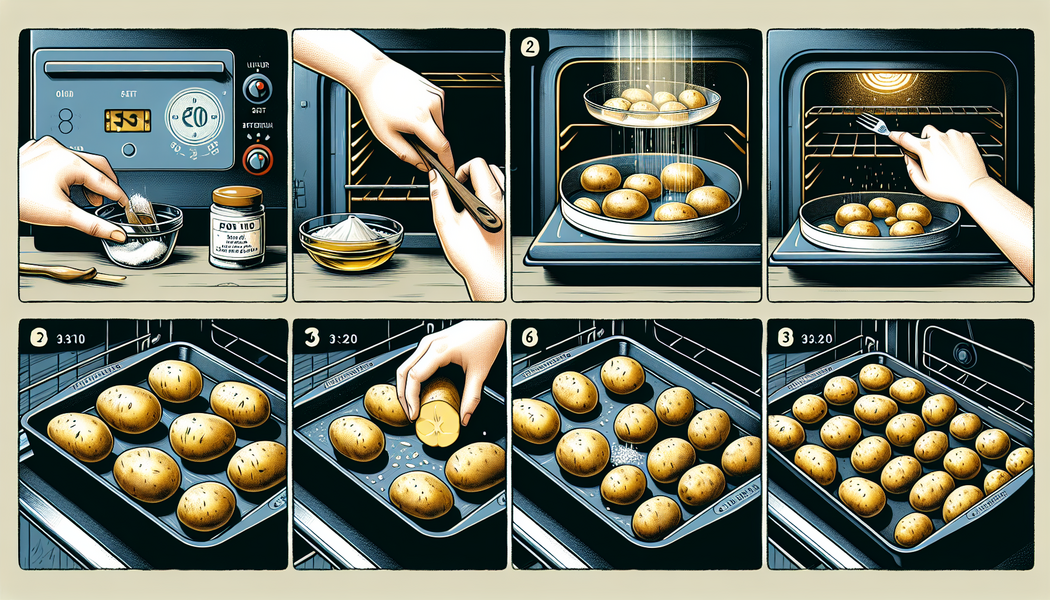 Backzeit beträgt etwa 30 bis 40 Minuten - Wie lange Kartoffeln im Backofen?