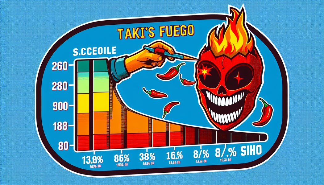 Chili-Extrakte in Takis Fuego - Wie viel Scoville haben Takis Fuego?